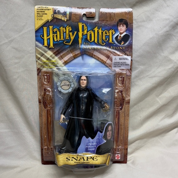 Mattel Other - Harry Potter Sorcerer's Stone Wizard Collection Professor Snape Action Figure